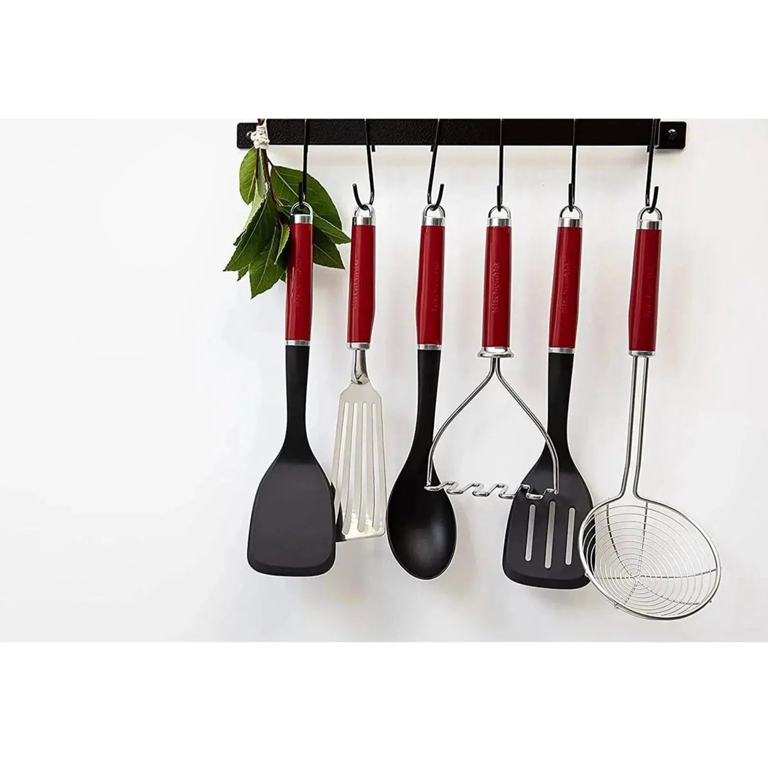 Espátula Perfurada Nylon Alça Empire Red 35cm KitchenAid