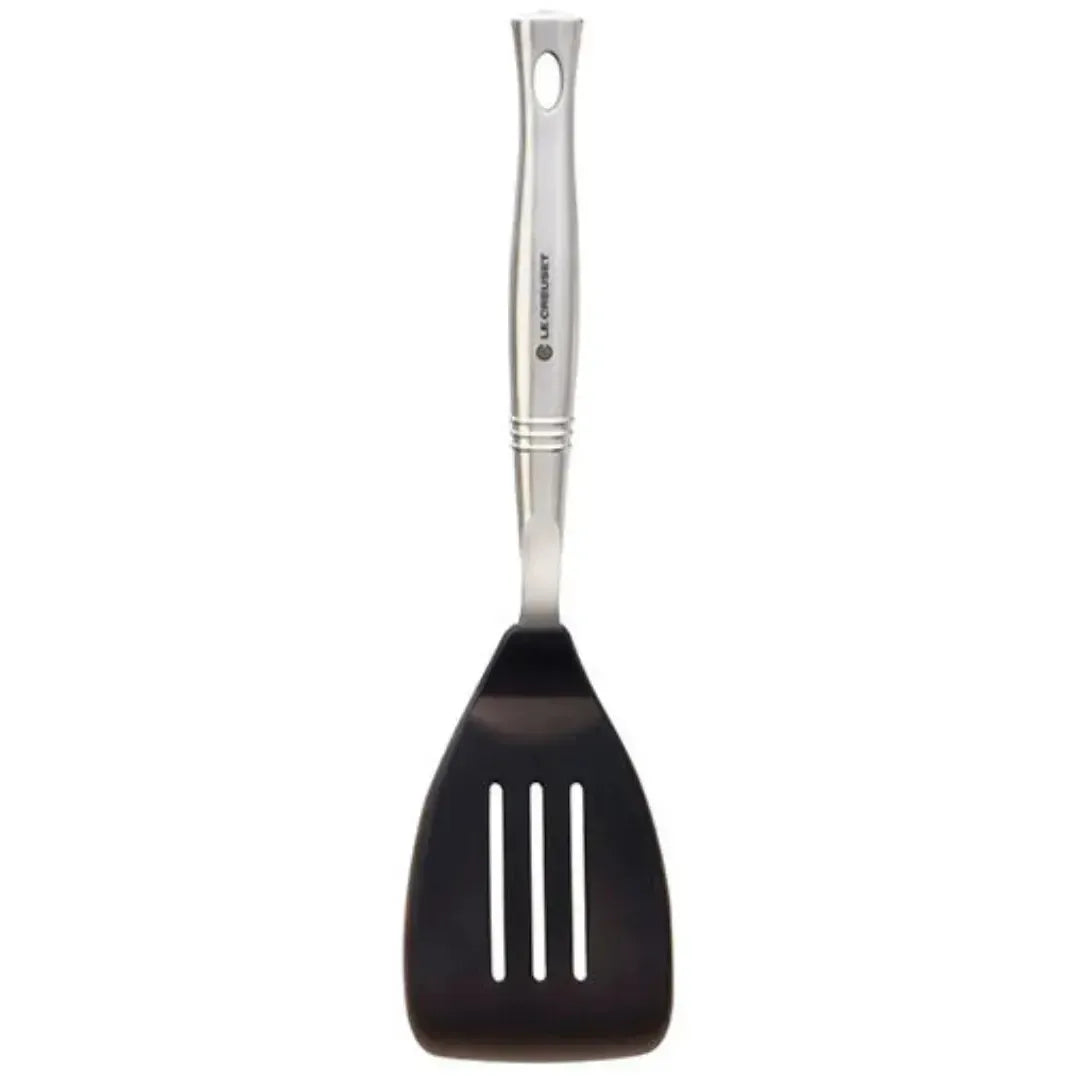 Espátula Vazada Revolution Inox / Silicone 35cm Le Creuset