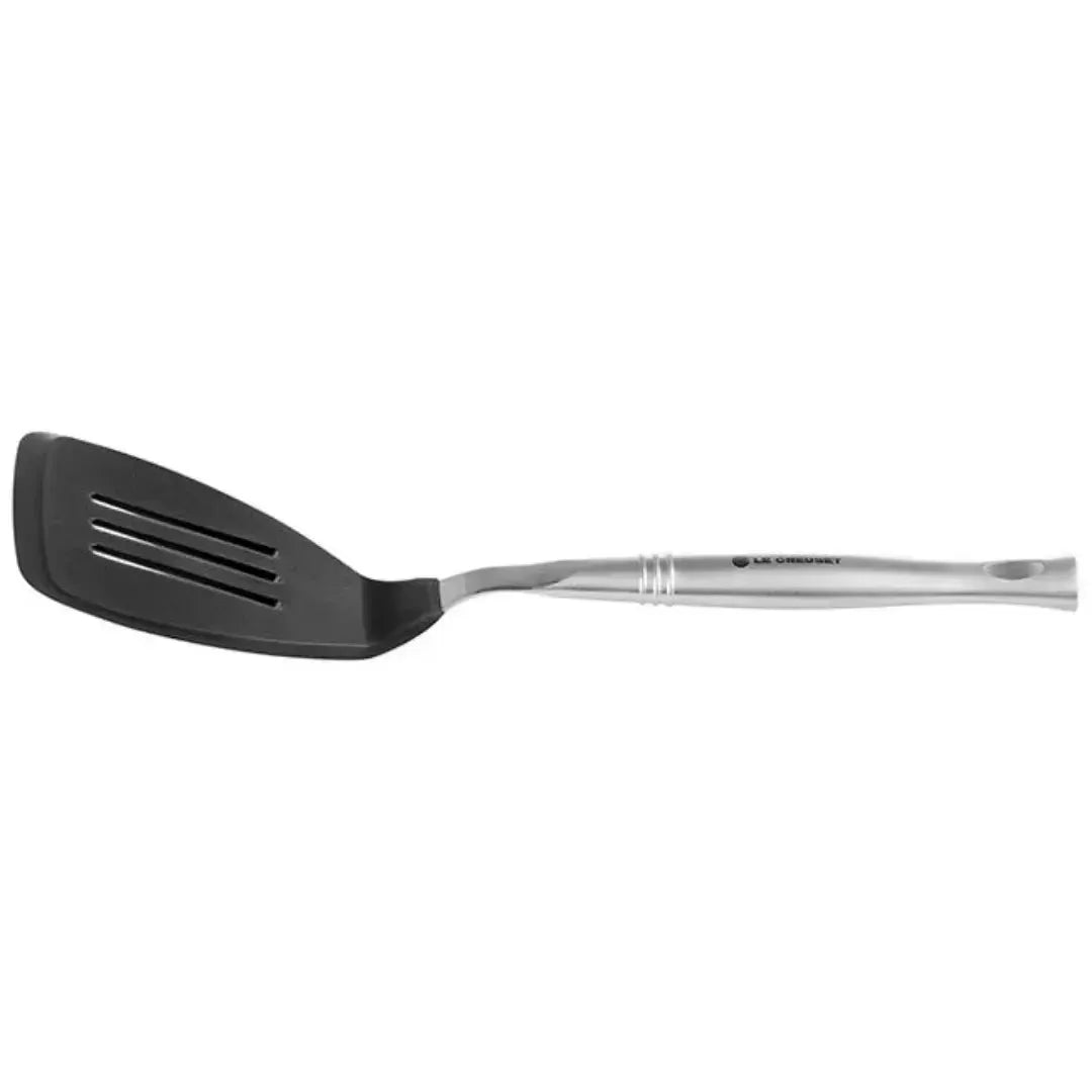 Espátula Vazada Revolution Inox / Silicone 35cm Le Creuset