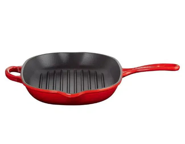 Grelha Oval Signature Vermelho 32cm Le Creuset