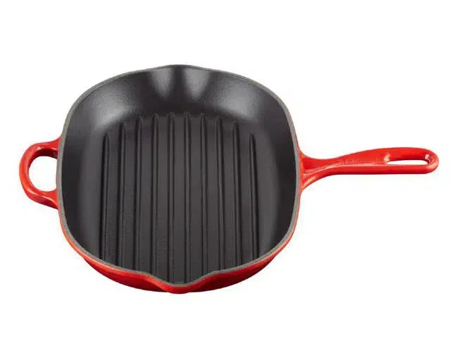 Grelha Oval Signature Vermelho 32cm Le Creuset