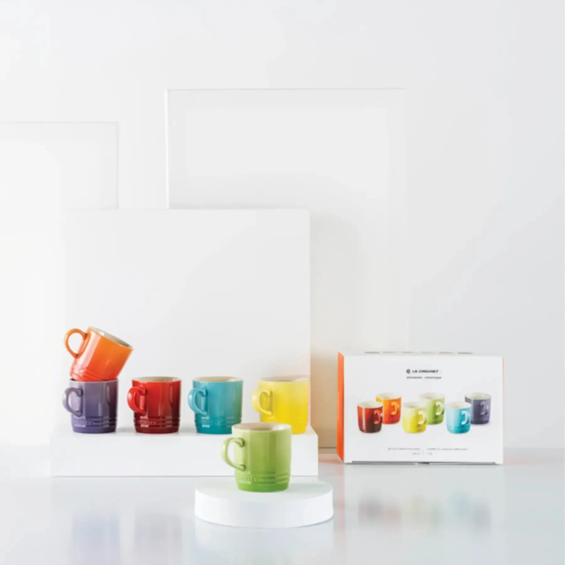 Kit com 6 Canecas 200ml Gift Collection Le Creuset