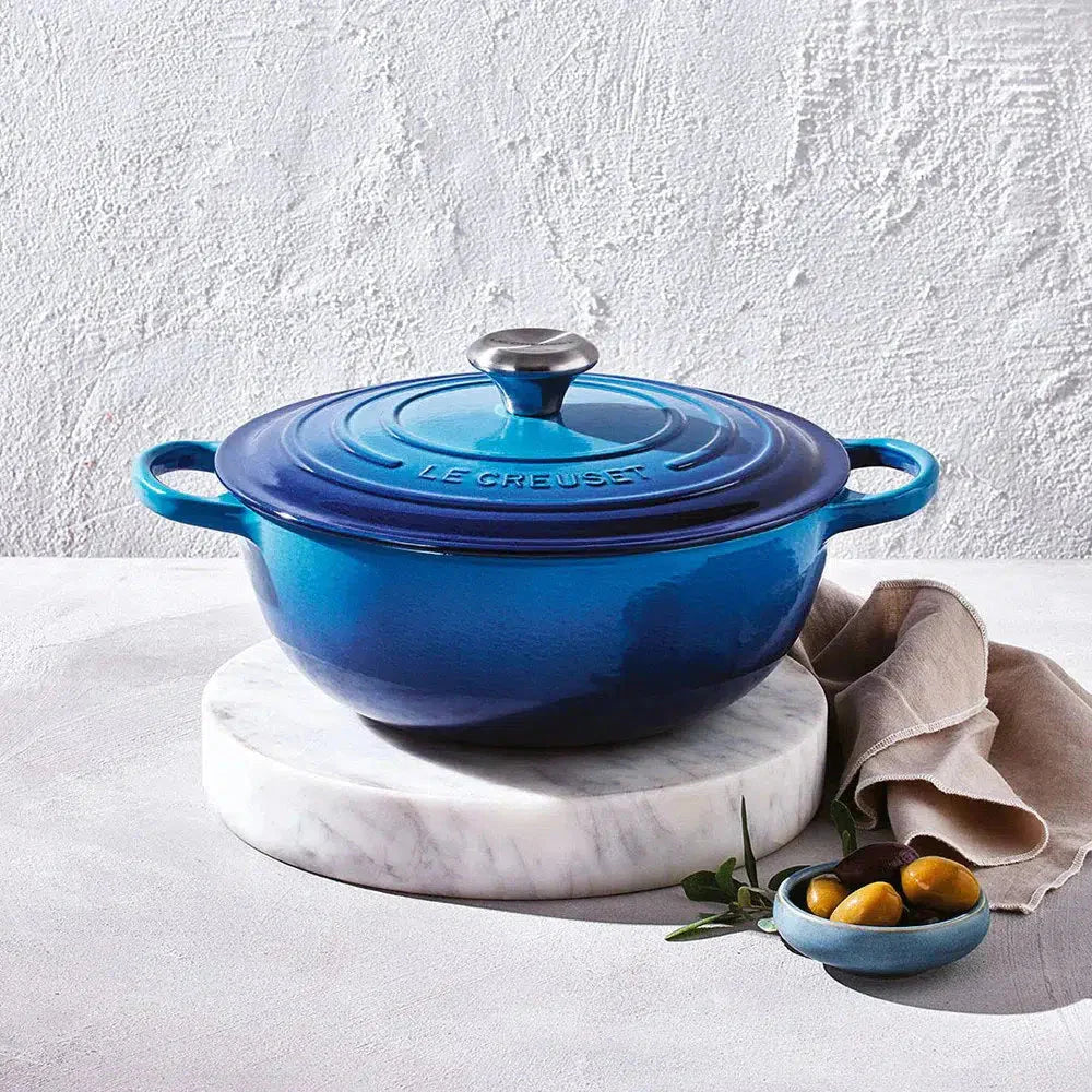Panela Le Creuset Marmita Signature Azure 26cm