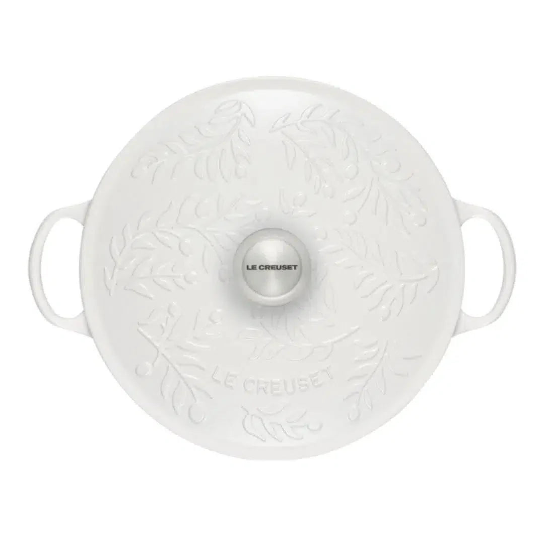 Panela Le Creuset Marmita Signature Olive Branch Cotton 28cm