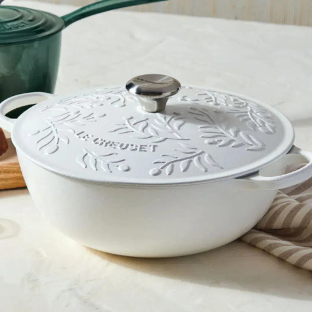 Panela Le Creuset Marmita Signature Olive Branch Cotton 28cm