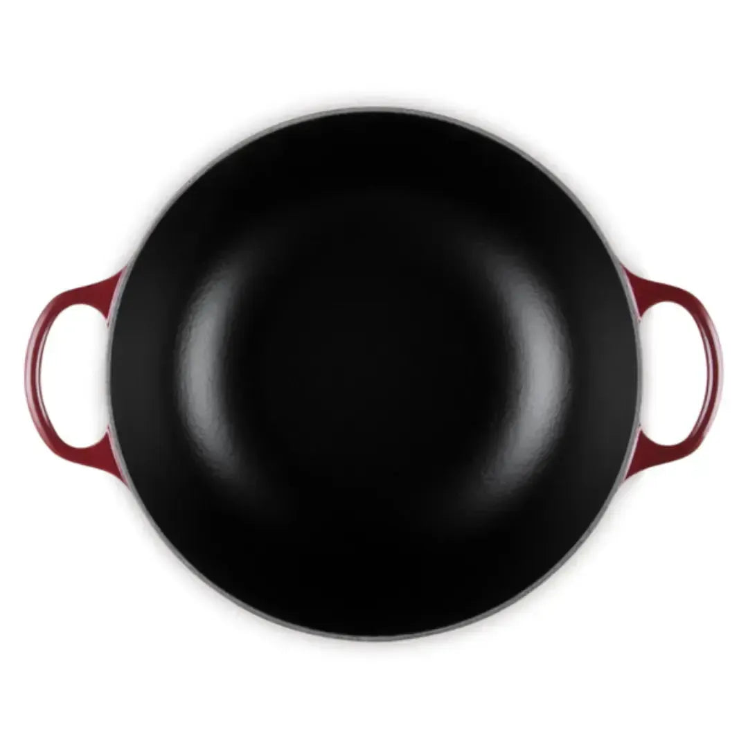 Panela Le Creuset Marmita Signature Rhone com Pegador Dourado 28cm