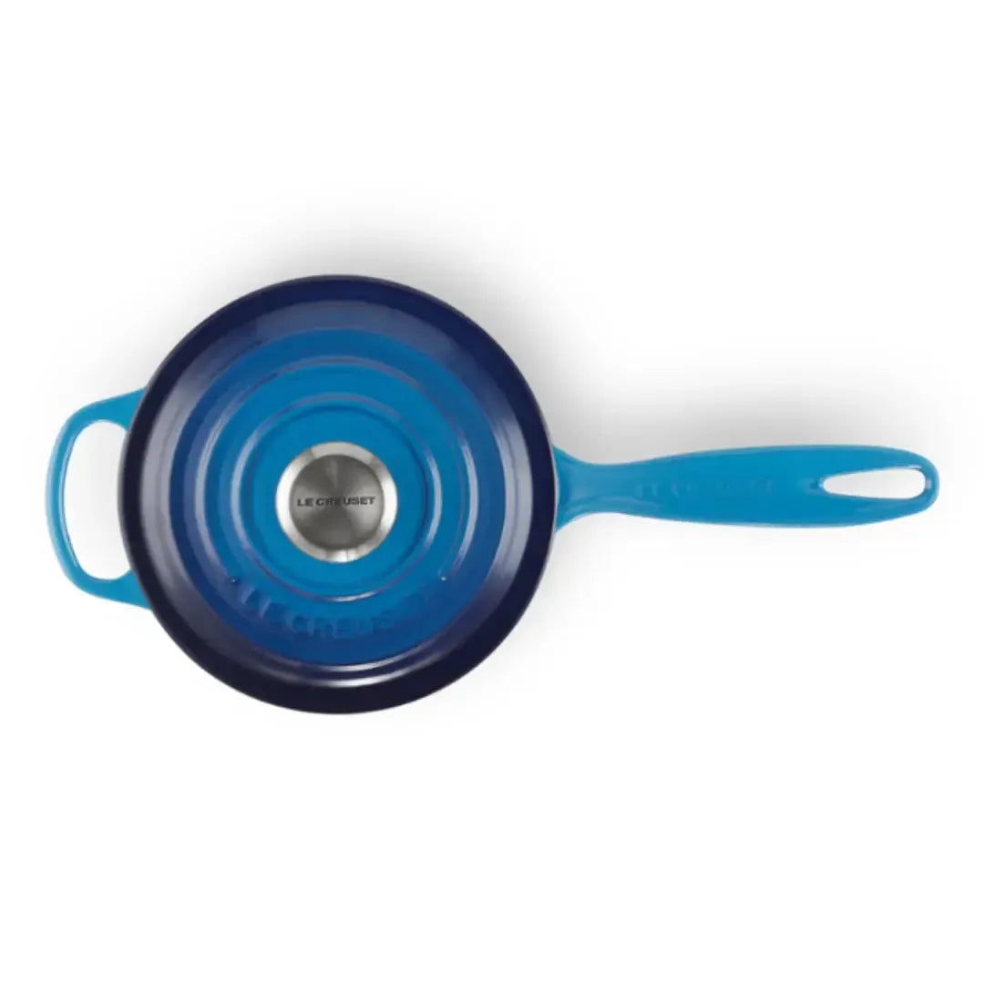 Panela Le Creuset Molheira Signature Azure 1,8L 18cm