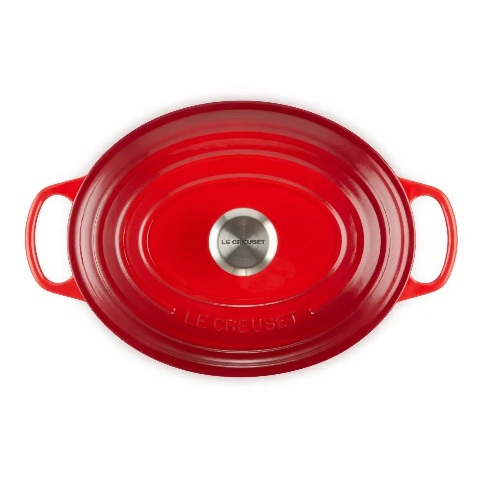 Panela Le Creuset Oval Signature Vermelha 4,1L 27cm