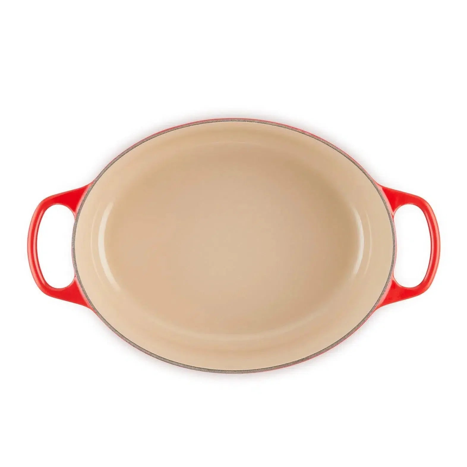 Panela Le Creuset Oval Signature Vermelha 4,1L 27cm