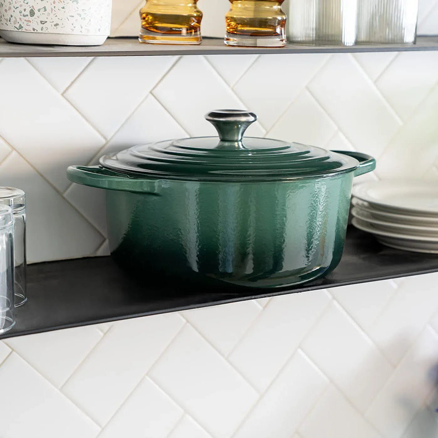 Panela Le Creuset Redonda Signature Artichaut 2,4L 20cm