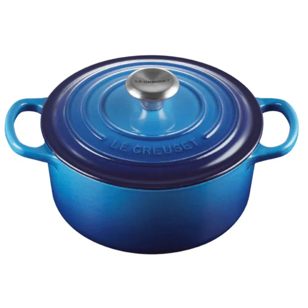 Panela Le Creuset Redonda Signature Azure 4,2L 24cm