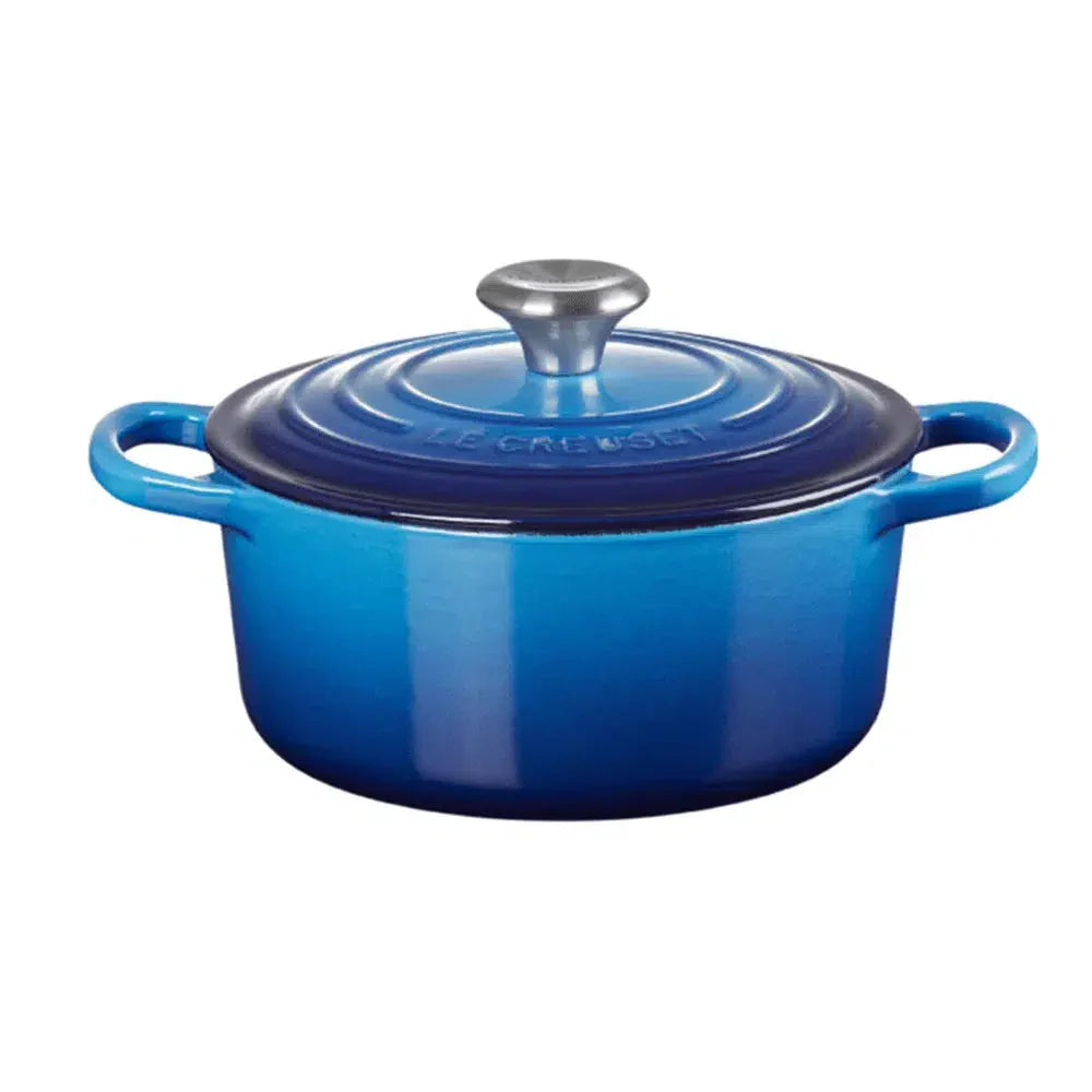 Panela Le Creuset Redonda Signature Azure 5,3L 26cm