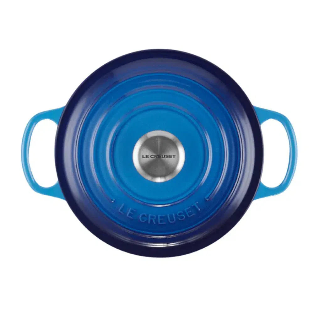 Panela Le Creuset Redonda Signature Azure 6,7L 28cm