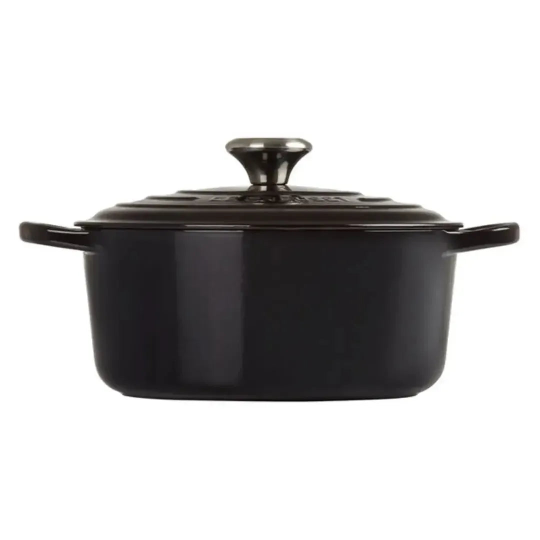 Panela Le Creuset Redonda Signature Black Onyx 4,2L 24cm