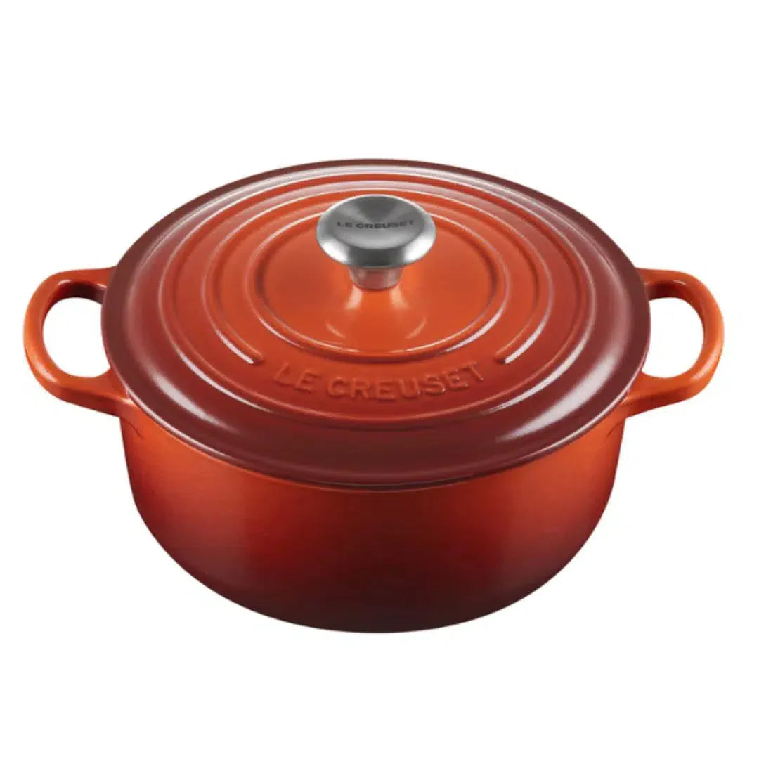 Panela Le Creuset Redonda Signature Cayenne 6,7L 28cm