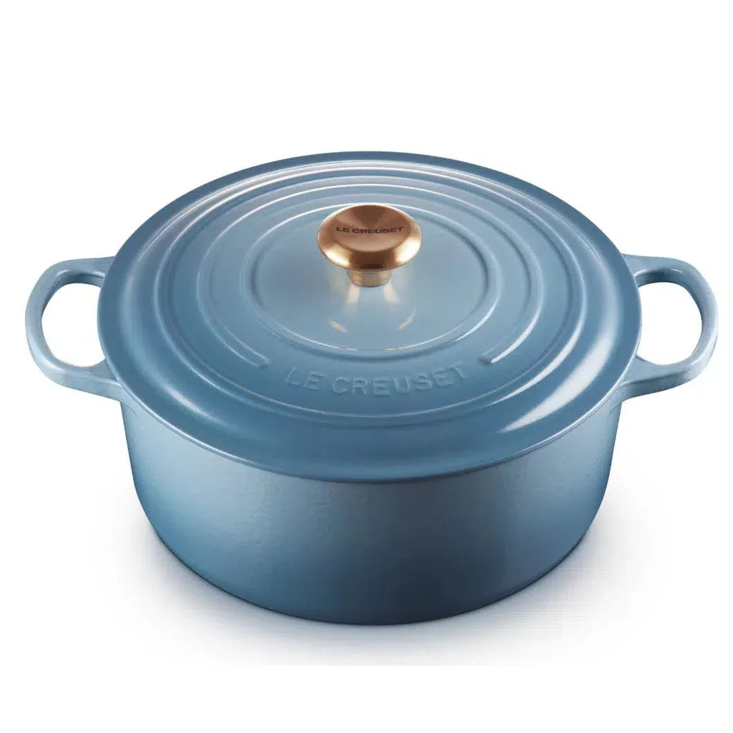 Panela Le Creuset Redonda Signature Chambray 6,7L 28cm