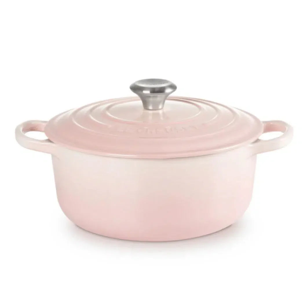 Panela Le Creuset Redonda Signature Shell Pink 3,3L 22cm