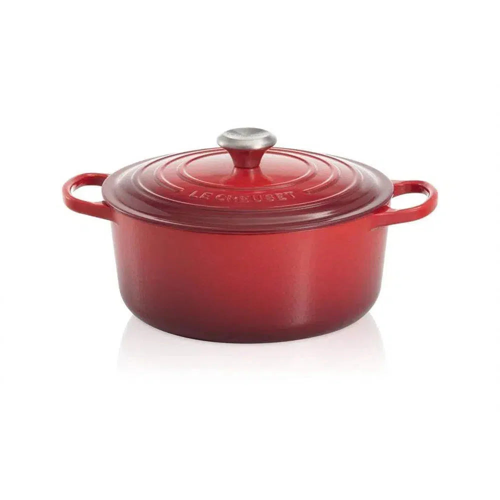 Panela Le Creuset Redonda Signature Vermelha 12L 34cm