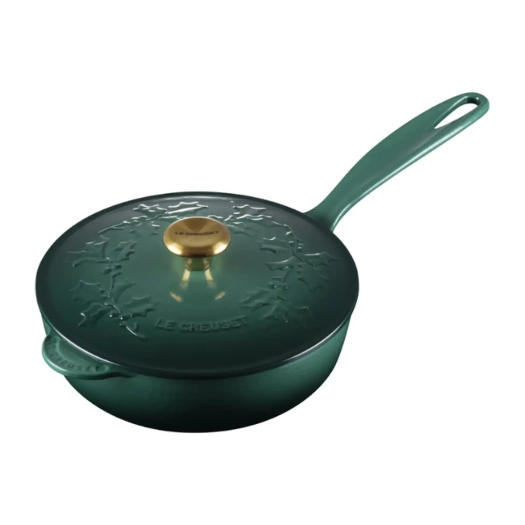 Panela Le Creuset Sautese Artichaut com Pegador Dourado 21cm 2L Holly Collection