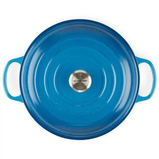 Panela Le Creuset para Risotto Signature Azul Marseille 6,2L 30cm