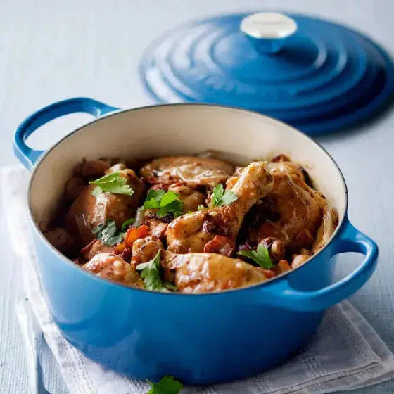 Panela Le Creuset para Risotto Signature Azul Marseille 6,2L 30cm