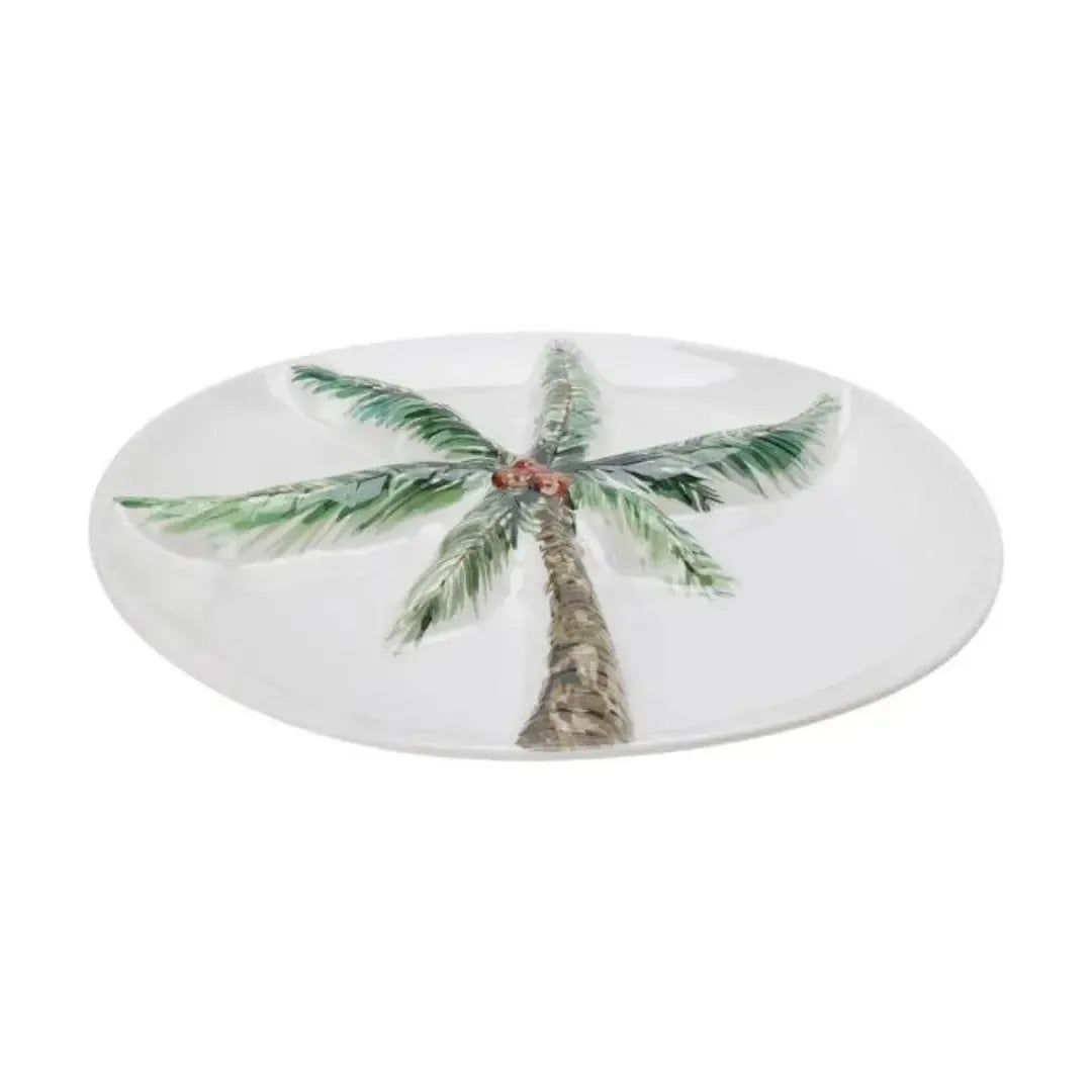 Petisqueira Melamina Desenho 3D Coco 38,5x38x3cm