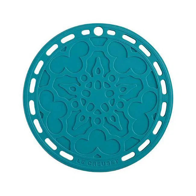 Suporte Silicone Mandala Azul Caribe Le Creuset