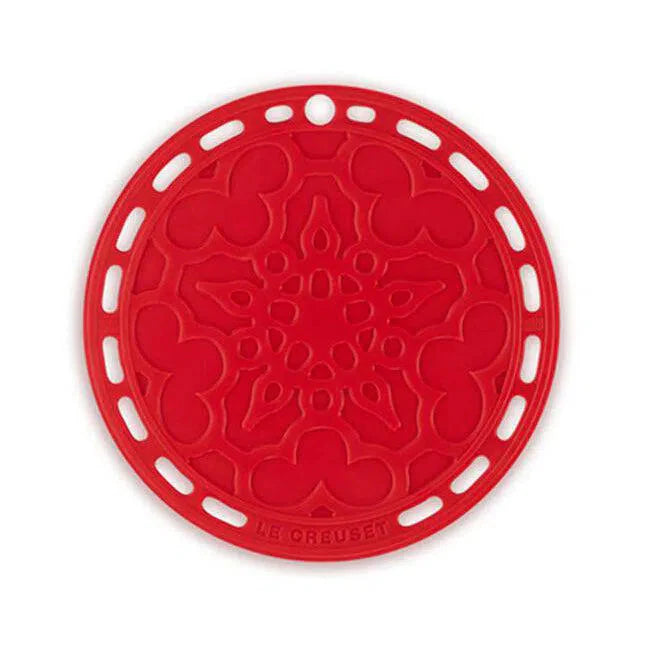 Suporte Silicone Mandala Vermelho Le Creuset