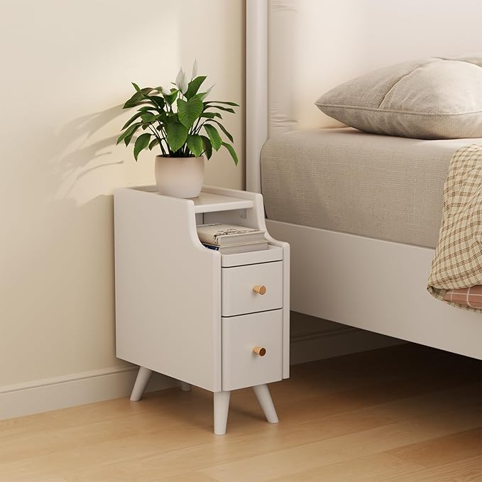 Mesa de Cabeceira Flex Nogueira