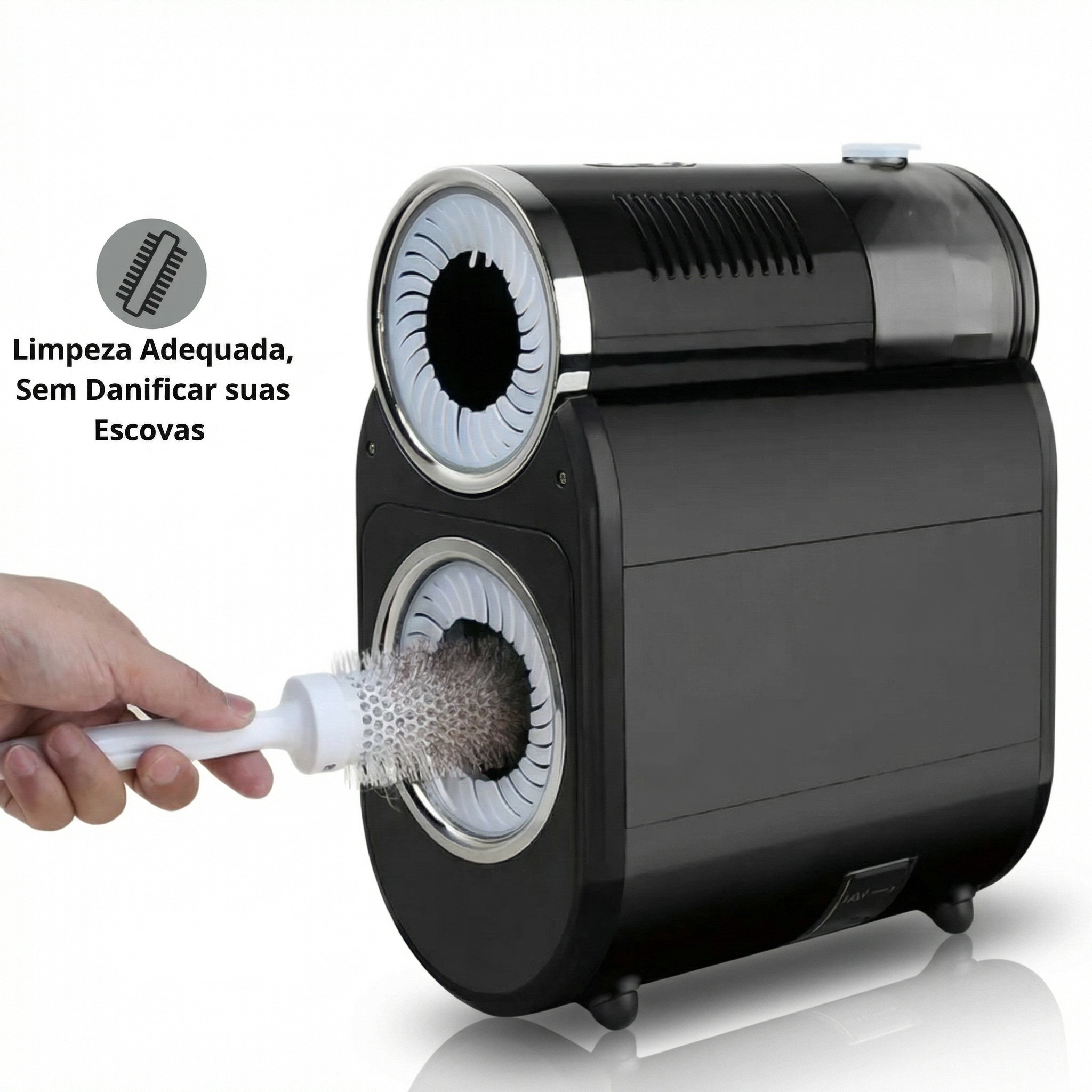 Higienizador de Escovas à Vapor