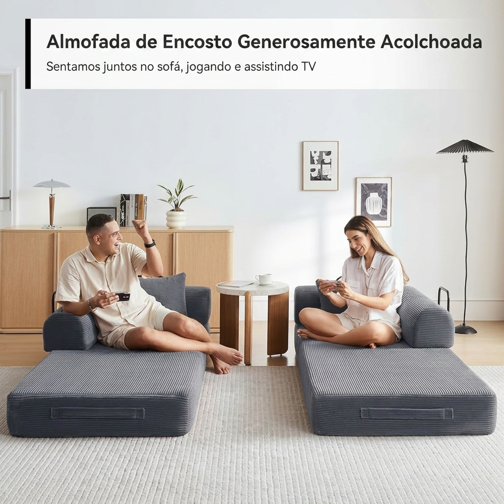 Sofá Modular 5 em 1
