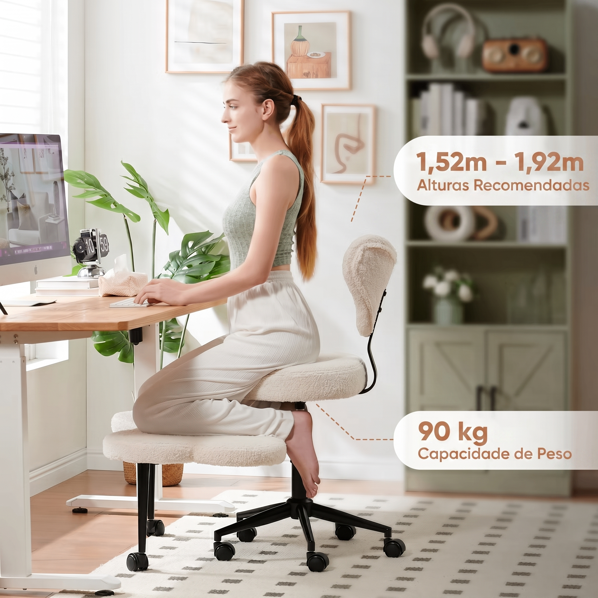 Cadeira Ergonômica Dupla Yoga