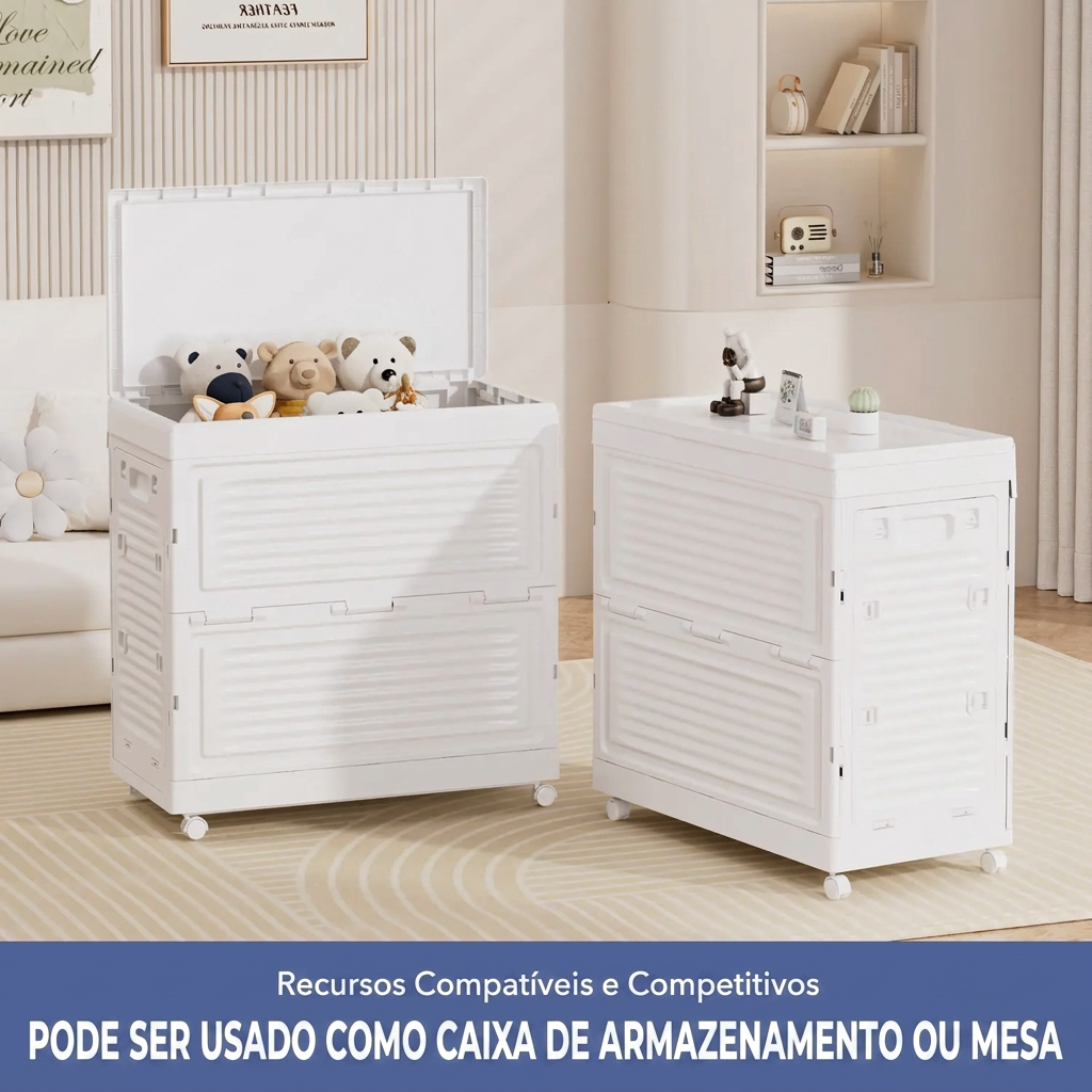 Caixa Organizadora Dobrável - Compre 1 Leve 2