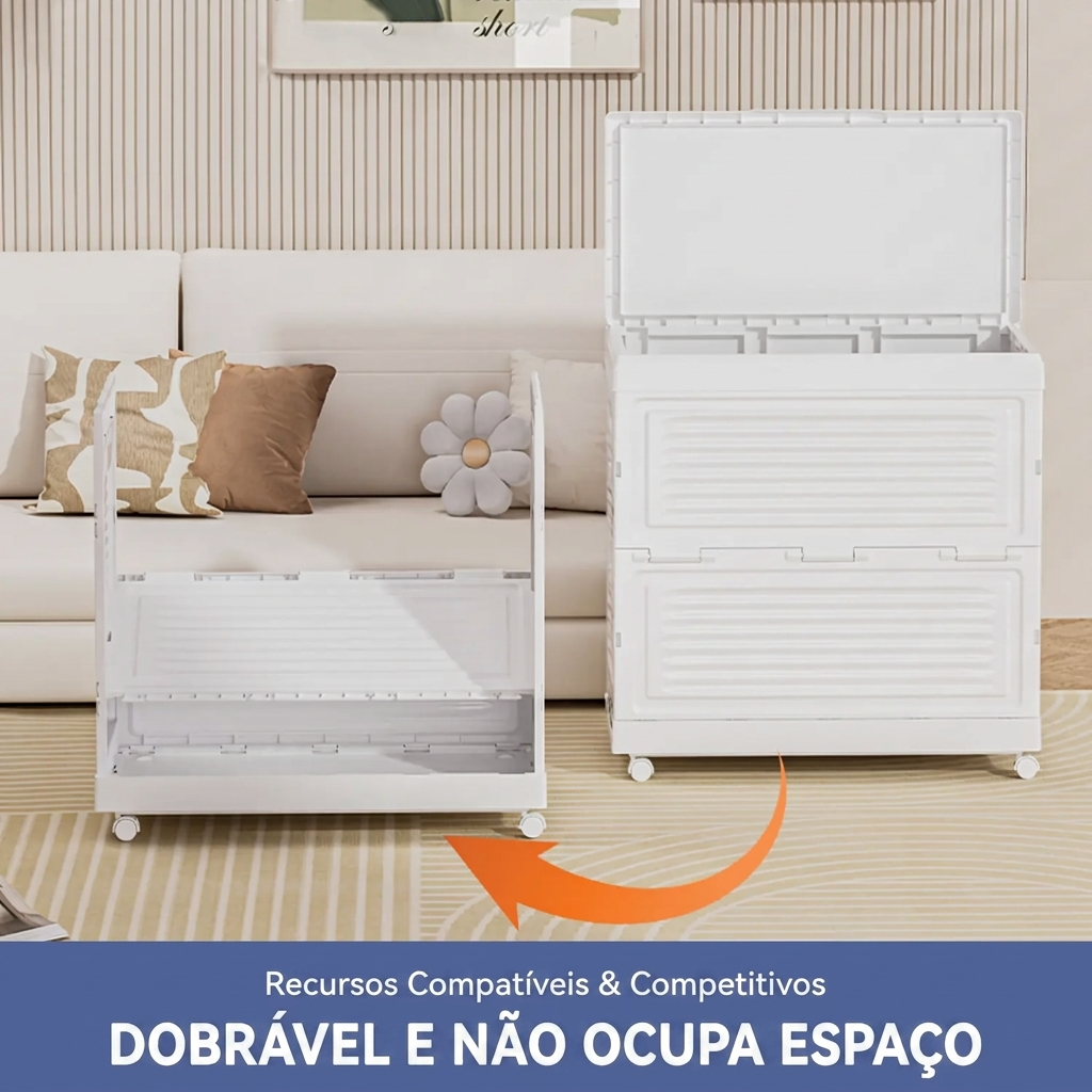 Caixa Organizadora Dobrável - Compre 1 Leve 2