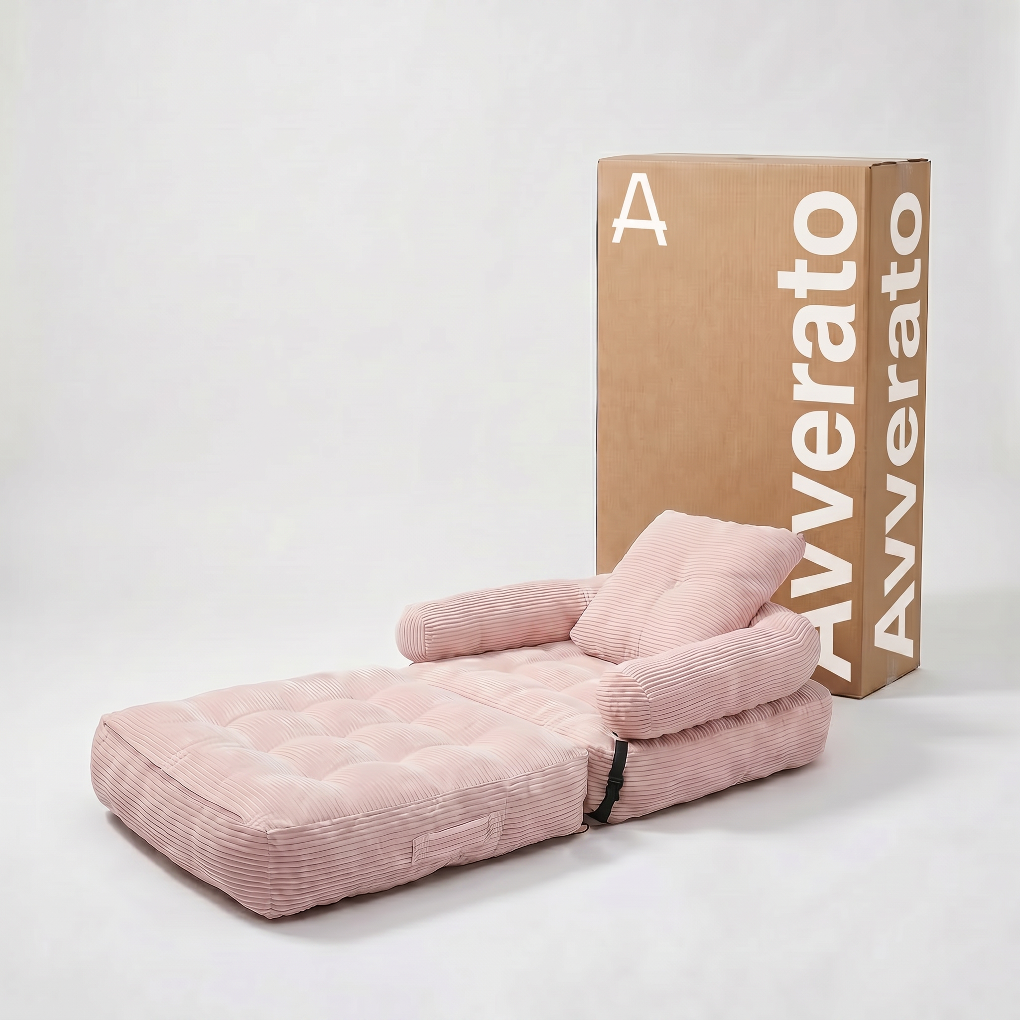 Poltrona-Cama Avverato Nuvem em Cotelê