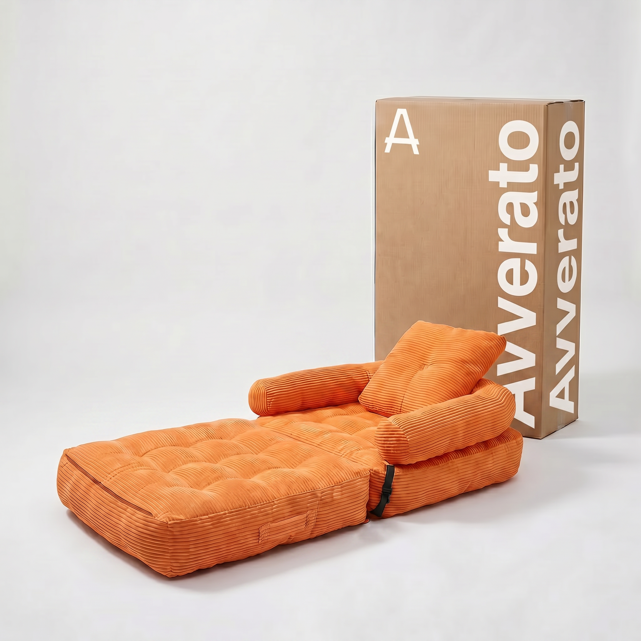 Poltrona-Cama Avverato Nuvem em Cotelê
