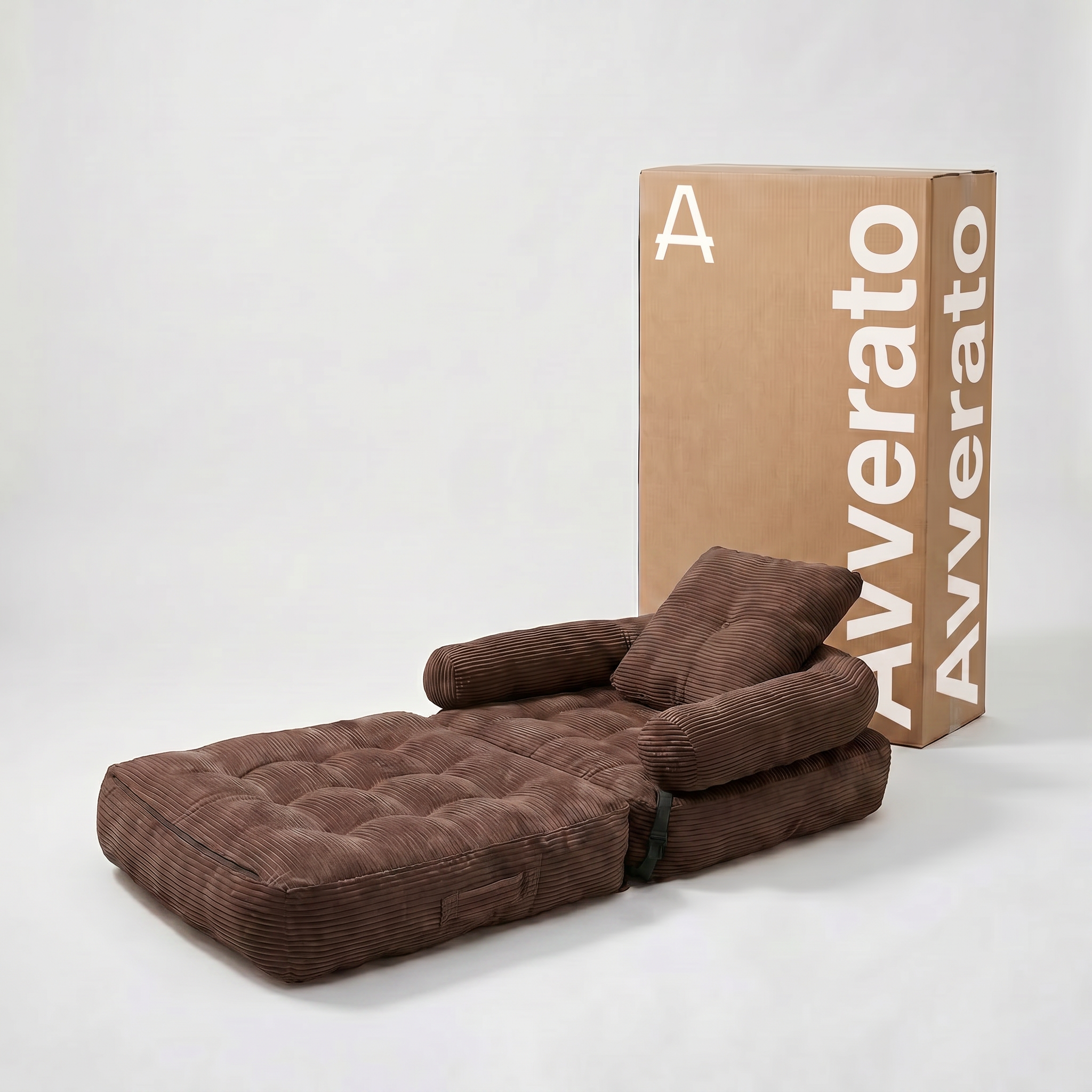Poltrona-Cama Avverato Nuvem em Cotelê