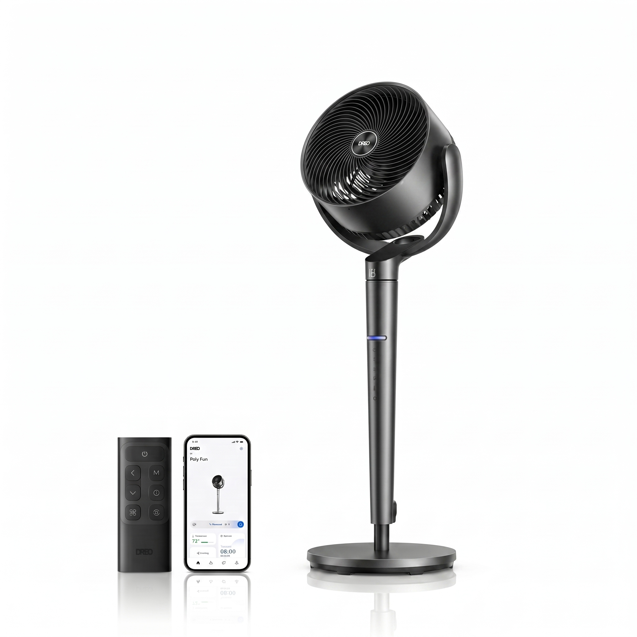 Ventilador TurboWind Wifi + IA Movimento